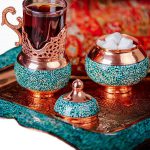 Persian Turquoise Tea Service