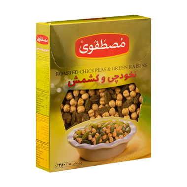Roasted Chickpeas and Green Raisins-350 g