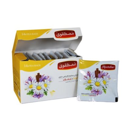 Saffron Camomile mixed bag - 14 Tea Bags