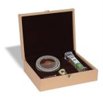 Saffron-Cardamom Leather Gift Pack
