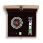 Saffron-Cardamom Leather Gift Pack